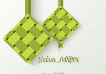Free Salam Aidilfitri Vector Background - бесплатный vector #392265