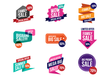 Free Sale Discount Banner Vector - Free vector #392935