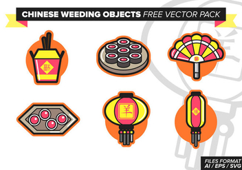 Chinese Wedding Free Vector Pack Vol. 2 - vector #393415 gratis