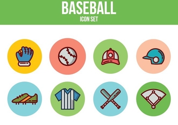 Free Baseball Icons - бесплатный vector #394105