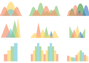 Free Bell Curve Icons Vector - vector #394475 gratis