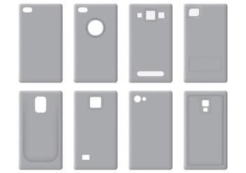 Free Phone Case Icons Vector - Free vector #394595