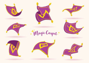 Purple Magic Carpet Vector - Free vector #396845