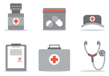 Medical Care Vector Set - Free vector #397165