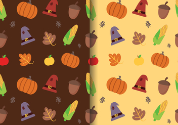 Free Thanksgiving Pattern Vector - Free vector #397435