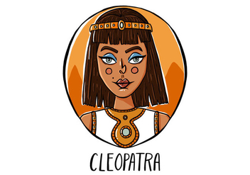Free Cleopatra Character Vector - vector #398015 gratis