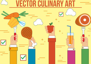 Free Culinary Art Vector - vector #398565 gratis