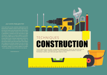 Tools and Level Opening Page - vector gratuit #398685 