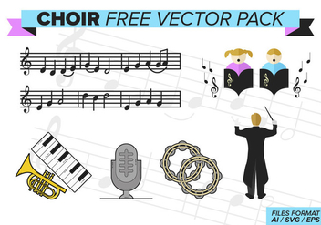 Choir Free Vector Pack - vector #400465 gratis