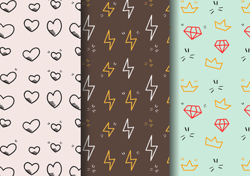 Free Hipster Pattern Vector - Free vector #400865