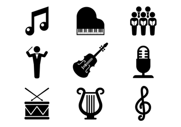 Free Choir Vector Icons - vector gratuit #401095 