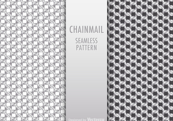 Free Chainmail Seamless Pattern Vector - Free vector #403675