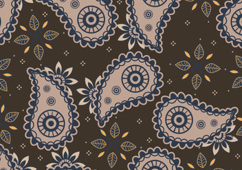 Ornament Of Cashmere Seamless Pattern - Free vector #404095