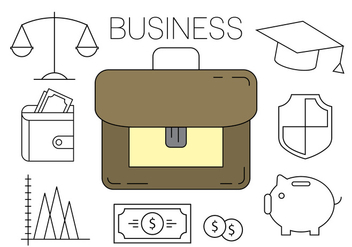 Free Business Icons - vector #404605 gratis