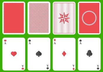 Free Playing Card Vector - Kostenloses vector #406115