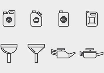 Oil Change Icon - Free vector #406835