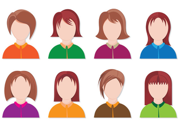 Set Of Personas Icon - vector gratuit #410905 