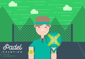 Padel Background - Free vector #411445