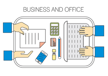 Free Office Icons - vector #411455 gratis
