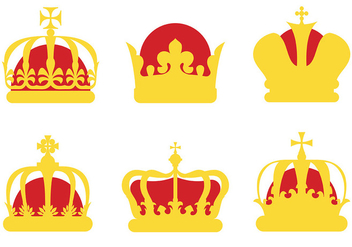 Free British Crown Icons Vector - Kostenloses vector #412275