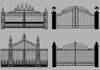Open Gate Free Vector - Free vector #412795