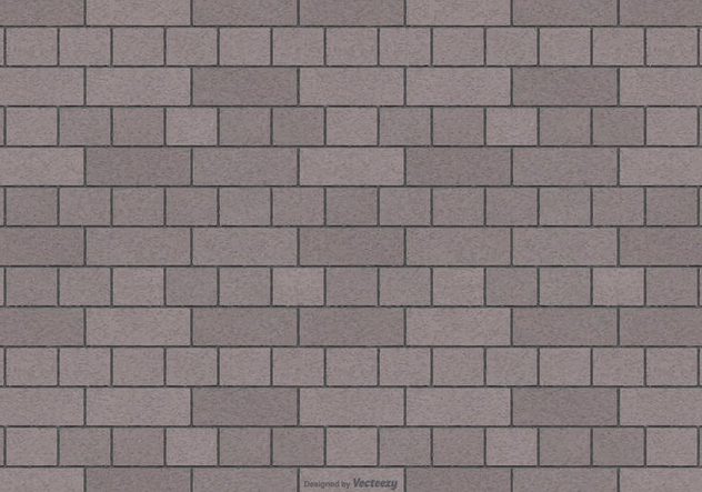 Grey Brick Pattern Background - vector gratuit #415455 