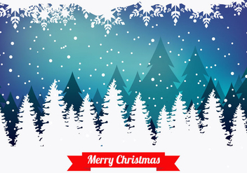 Merry Christmas Background - vector #416365 gratis