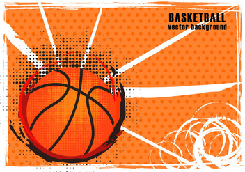 Basketball Texture Background - vector gratuit #416395 