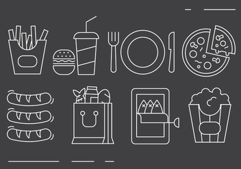 Free Food Icons - Kostenloses vector #417425