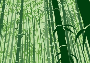 Bamboo Background Frog Angle Free Vector - бесплатный vector #418525