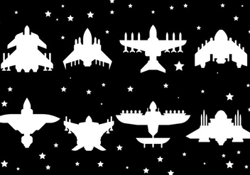 Free Starship Icons Vector - Free vector #419525
