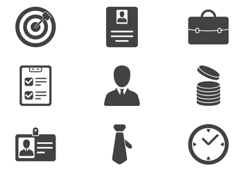 Business Icon Set - Free vector #419725
