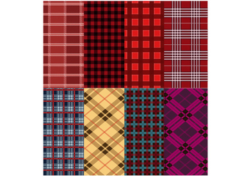 Free Flannel Pattern Vector - vector #419765 gratis
