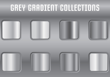 Grey Gradient Collections - vector gratuit #419895 