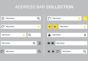 Address Bar Collections - vector gratuit #421105 
