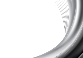 Grey Gradient Streamline Elegant Vector - vector #422355 gratis
