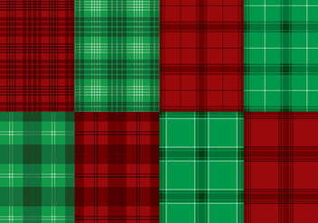 Flannel Red Green Texture Vector - Free vector #422455