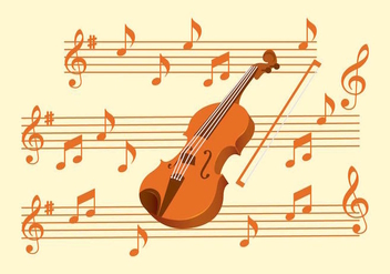 Violin Key Set - Kostenloses vector #425165