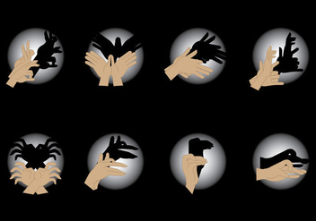 Free Shadow Puppet Vector - Free vector #425175