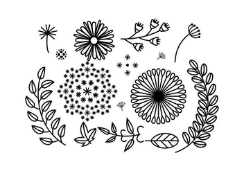 Free Floral Ornament Vector - Free vector #425895