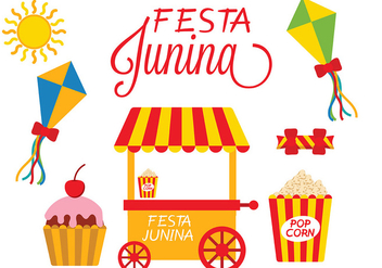 Festa Junina Icon Vector - бесплатный vector #427115