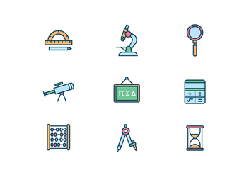 Science and Education Icons - бесплатный vector #427605
