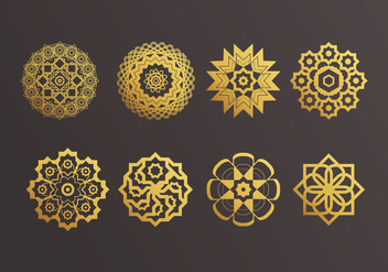 Islamic Ornaments Vector - vector gratuit #428295 