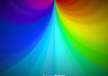 Vector Rainbow Background Template - vector #428535 gratis