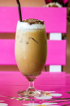 Glass of iced cappuccino - Kostenloses image #428745