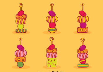 Canapes Collection Vector - Free vector #429865