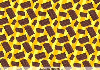 Colorful Flat Chocolate Bar Icon Seamless Pattern - бесплатный vector #430015