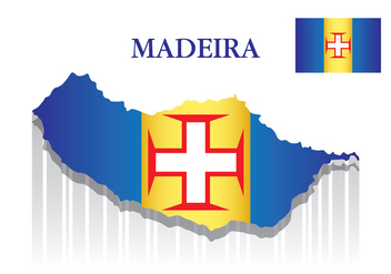 Madeira Map - vector #430165 gratis