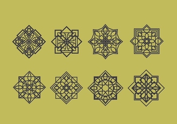 Islamic Ornaments Vector Decoration - Free vector #430545