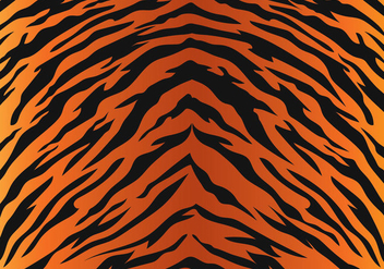 Tiger Stripe Pattern - vector #430615 gratis
